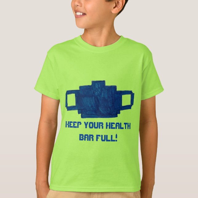 Vollständige Pixel-Maske für Ihre Bar behalten T-Shirt (Vorderseite)