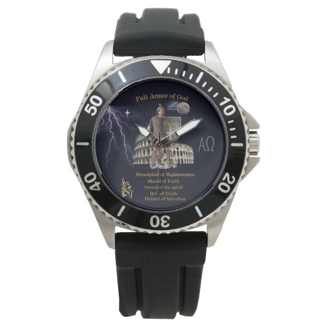 Vollständige Rüstung der GOD Armbanduhr (Vorderseite)