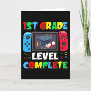 Vollständige Video Gamer Boy Graduation Karte
