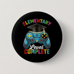 Vollständiger Abschluss-Gaming-Gamer Button