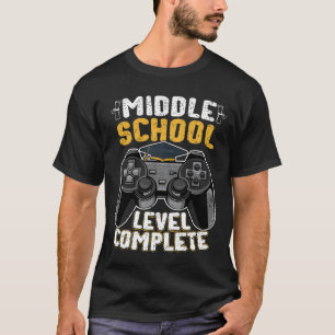 Vollständiger Gamer in der Mittelstufe T-Shirt