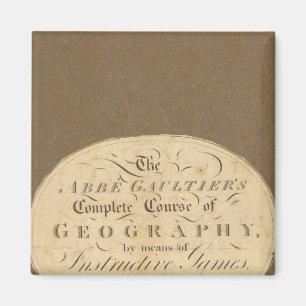 Vollständiger geografischer Ablauf Magnet