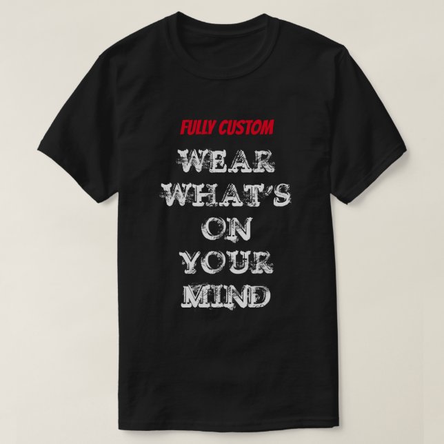 VOLLSTÄNDIGER KÜSTENNAME T-Shirt (Design vorne)