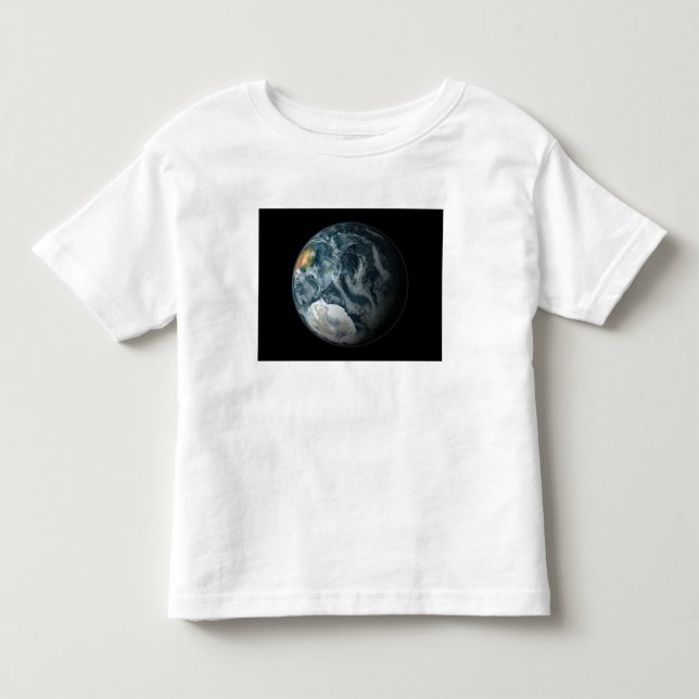 Vollständiger Überblick über die Erde, die die Ant Kleinkind T-shirt (Vorderseite)