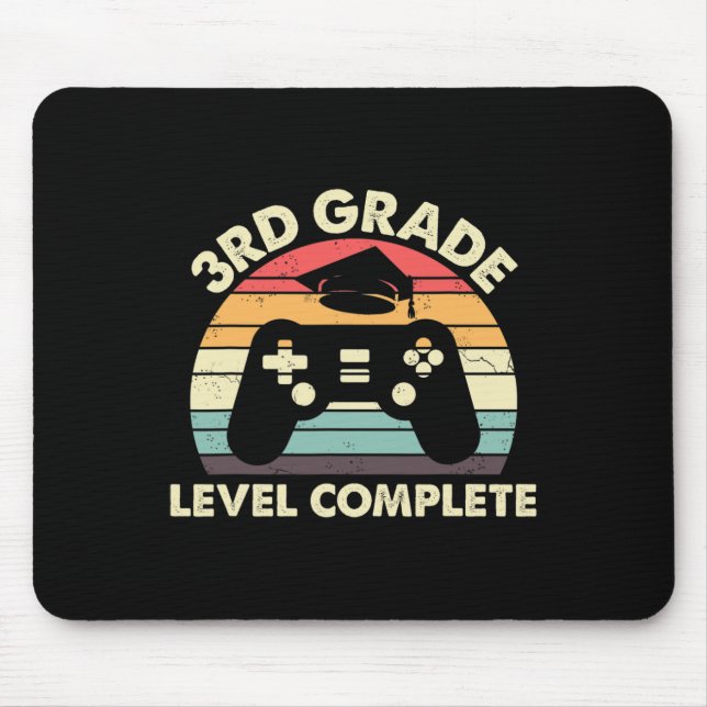 Vollständiges Abschluss-Geschenk der dritten Stufe Mousepad (Vorne)