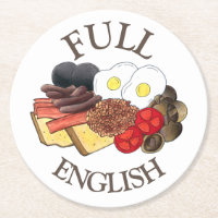 Vollständiges englisches Frühstück UK Britische Kü
