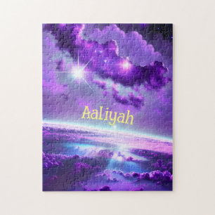 Vollständiges Fantasy Violet Lila Dazzling Univers