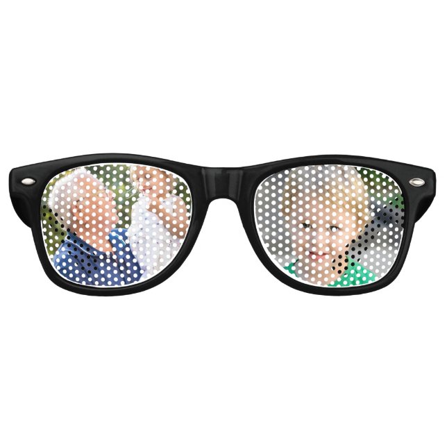 Vollständiges Foto Benutzerdefiniert Erstellen Sie Partybrille (Vorderseite)