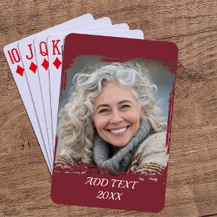 Vollständiges Foto Benutzerdefinierter Poker — Bur Spielkarten