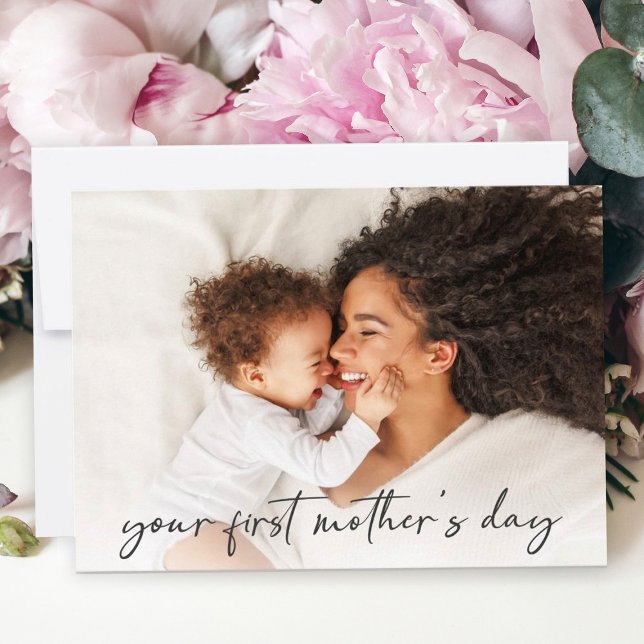 Vollständiges Foto First Mother Day Card Karte (Von Creator hochgeladen)