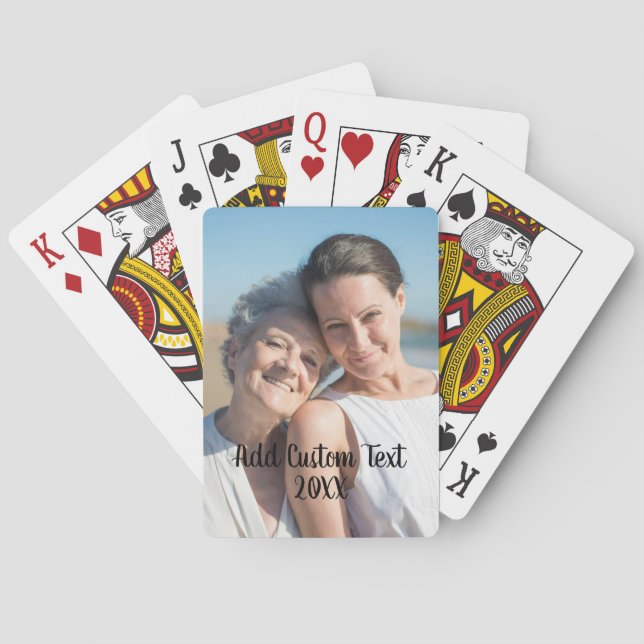 Vollständiges Foto - Poker für benutzerdefinierten Spielkarten (Rückseite)