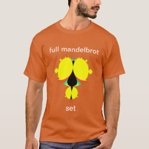 Vollständiges Mandelbrot Set Pop Art T - Shirt