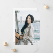 Vollständiges, modernes Script Graduate Einfaches 