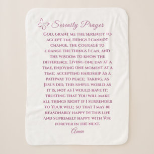 Vollversion Serenity Prayer Blanket Sherpadecke