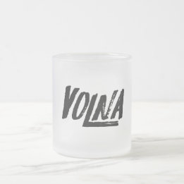 Volna zerteilt mattglastasse