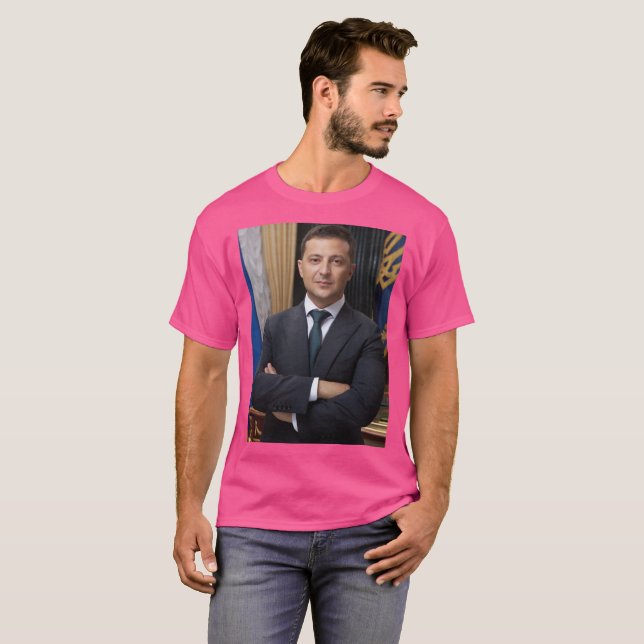 Volodymyr Oleksandrovych Zelenskyy Ukraine T-Shir T-Shirt (Vorne ganz)