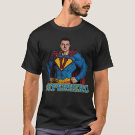 Volodymyr Zelenskyy Superhero im Superhero Kostüm T-Shirt