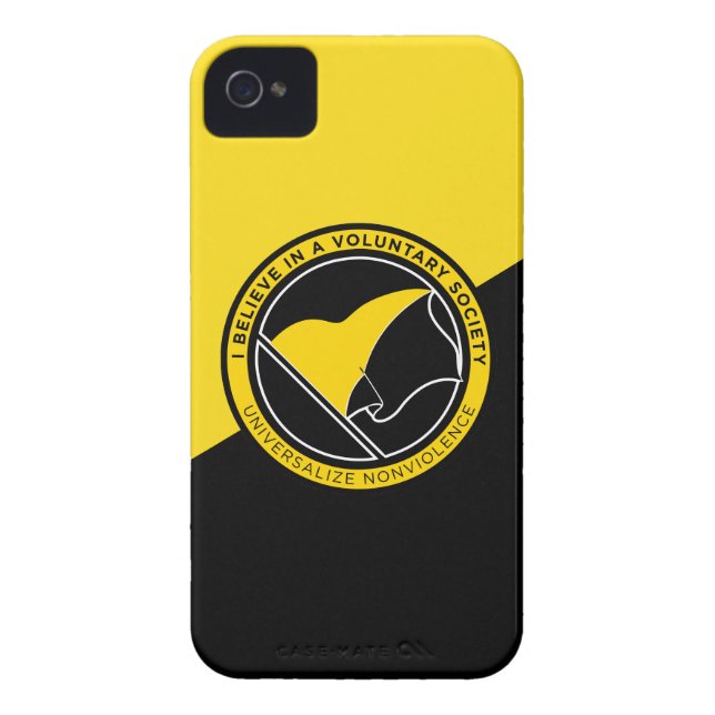 Volontaire iPhone 4/4S Coque-Mate ID Coque (Dos)