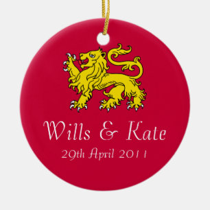 Volontés et ornement royal de mariage de Kate