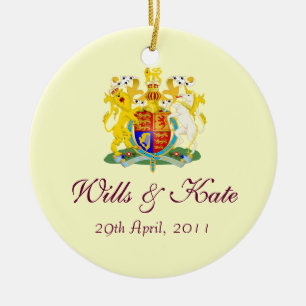 Volontés et ornement royal de souvenir de mariage