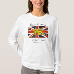 Volontés et T-shirt royal de mariage de Kate