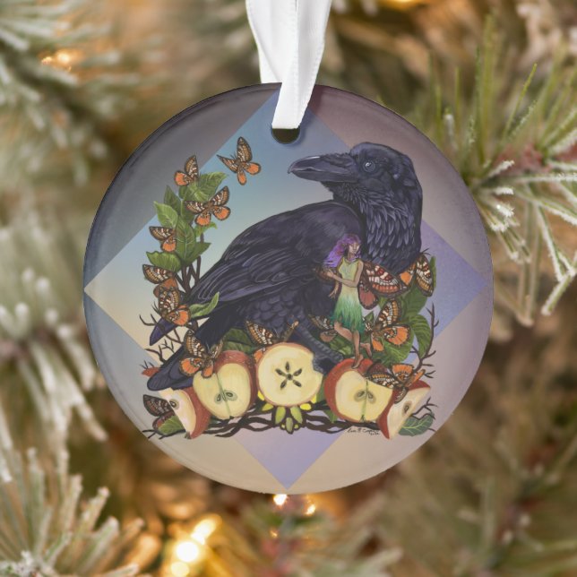 Vols d'Imaginaire Corbeau Faery Art (Arbre)