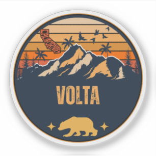 Volta, Kalifornien Aufkleber