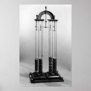 Voltaic pile made for Jacques Alexandre Charles Poster
