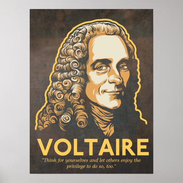 Voltaire-Angebot Poster (Vorne)