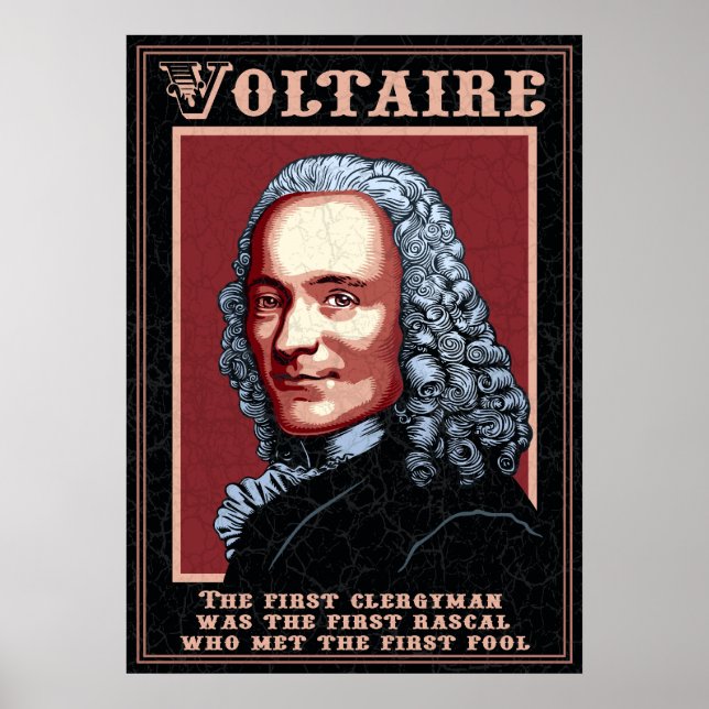 Voltaire - der erste poster (Vorne)