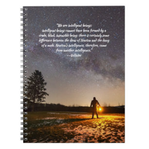 Voltaire Intelligent Design Notizblock