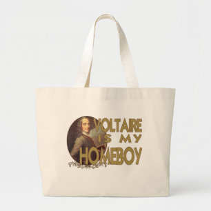 Voltaire ist mein Homeboy Jumbo Stoffbeutel