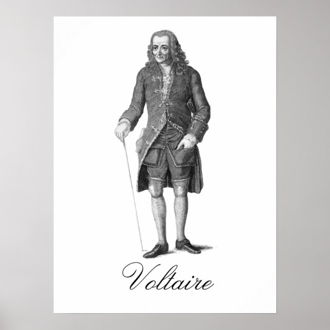 Voltaire Poster (Vorne)