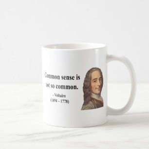 Voltaire Zitat 3b Kaffeetasse