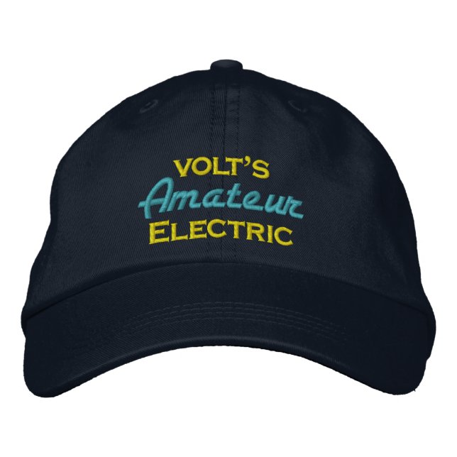 Volt's Amateur Electric Bestickte Kappe (Vorderseite)