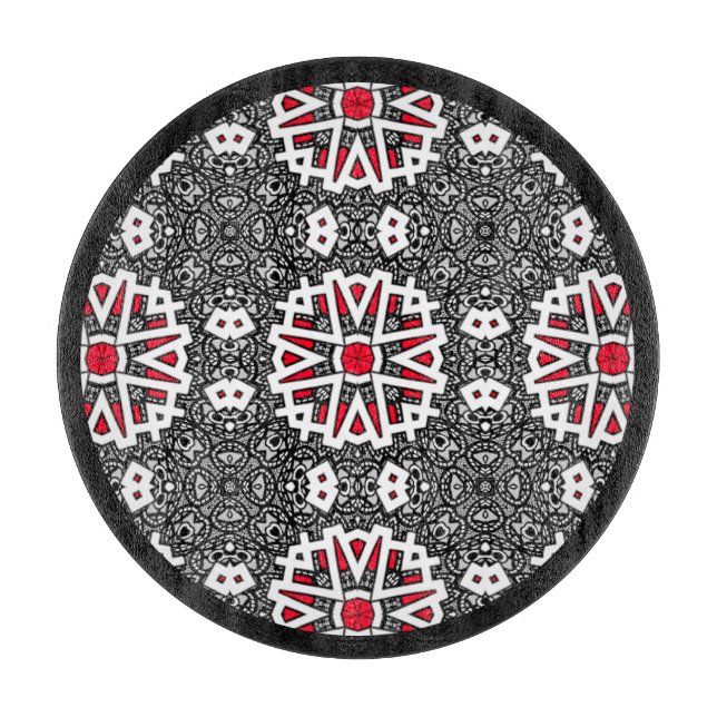 Volume sixteen's kaleidoscope art nine schneidebrett (Vorderseite)