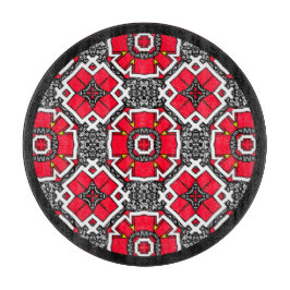 Volume sixteen's kaleidoscope art seven schneidebrett