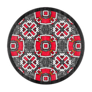 Volume sixteen's kaleidoscope art six schneidebrett