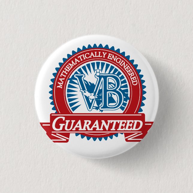 Volumen garantierter Knopf Button (Vorderseite)