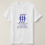 ∰ Volumen-Integral T-Shirt<br><div class="desc">Ein Mathematiker oder ein Wissenschaftler schätzen wahrscheinlich dieses alberne Shirt,  das auf das Volumenintegral (∰) sich bezieht.</div>