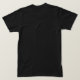 Voluntaryist Anarchisten-Shirt-Schwarzes T-Shirt (Design Rückseite)