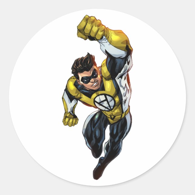 Voluntaryist Hero Sticker (Vorderseite)