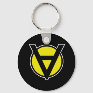 Voluntaryist Kreis ein Schlüsselanhänger
