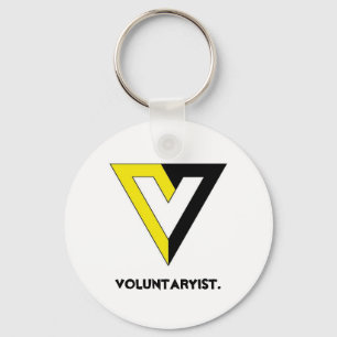 Voluntaryist. Schlüsselanhänger