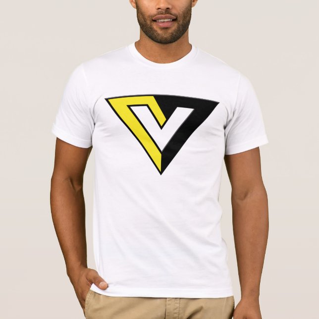 Voluntaryist V Shirt (Vorderseite)