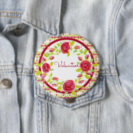 Volunteer Abzeichen Button