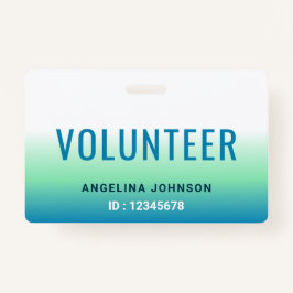 Volunteer ID Ausweis