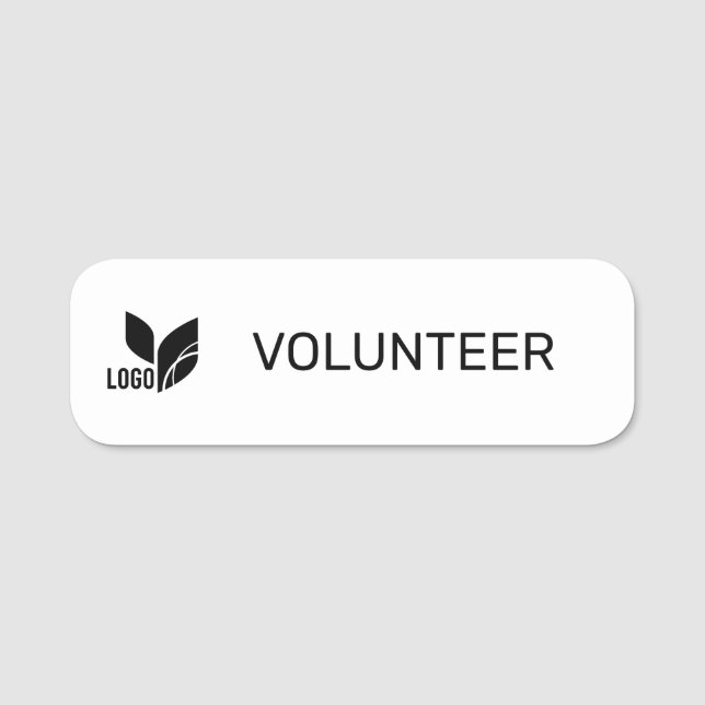 Volunteer ID Namensschild (Vorderseite)
