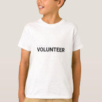 Volunteer Schwarz & Weiß einfach elegant modern