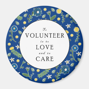 Volunteer Wertschätzung Magnet